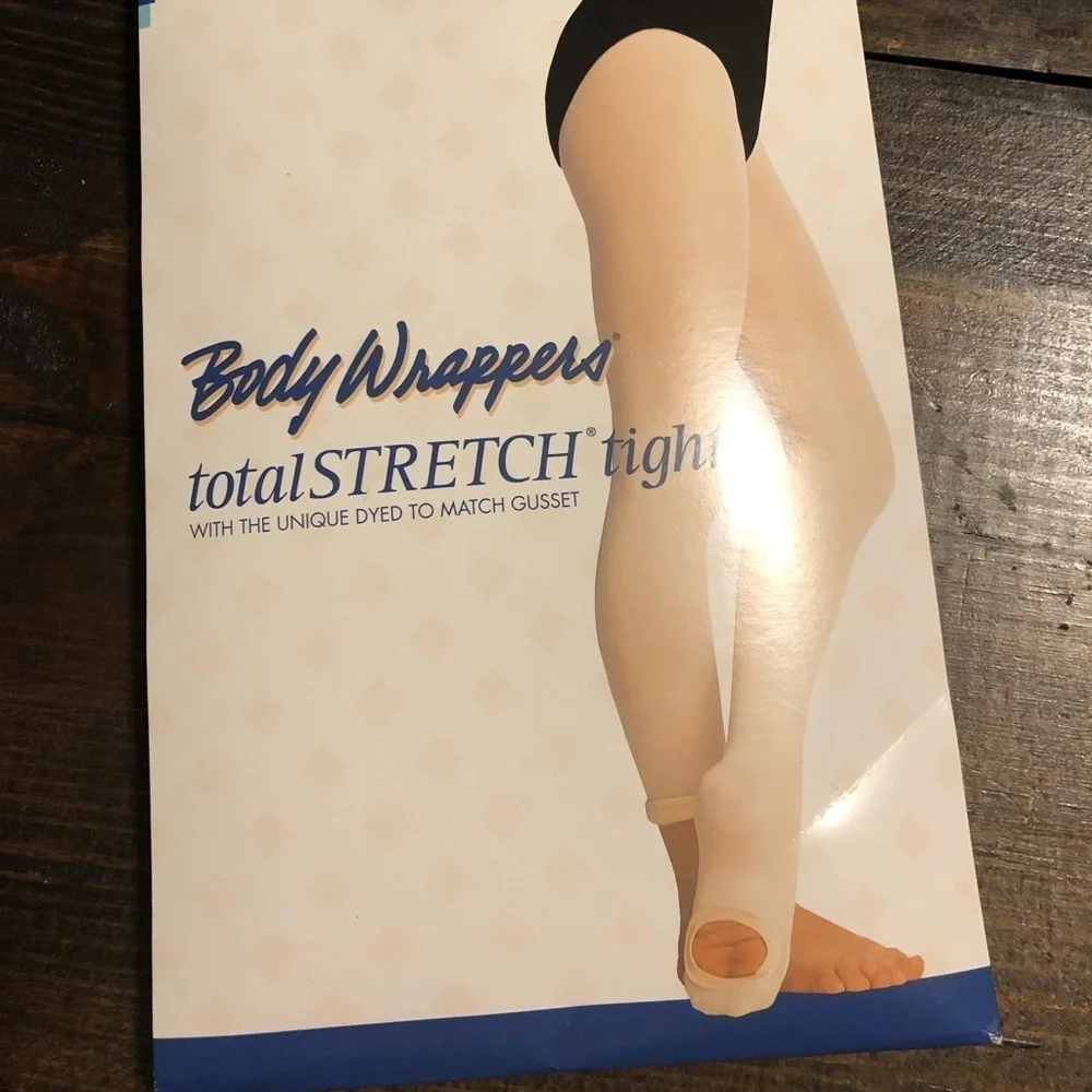 Body Wrappers Tights C31 convertible foot  Soft supplex Lycra Size M-L
